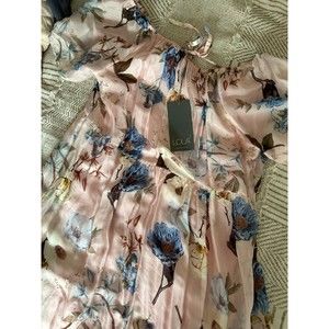 NWT Pink Floral Lola Mini Dress